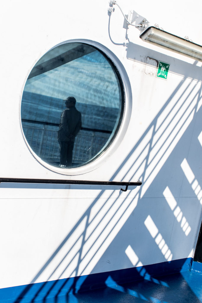 On a ferry between Finland and Estonia, 2018